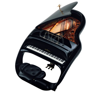 Illustration for article titled Schimmel Pegasus Grand Piano Could Probably Travel Through Time and Space
